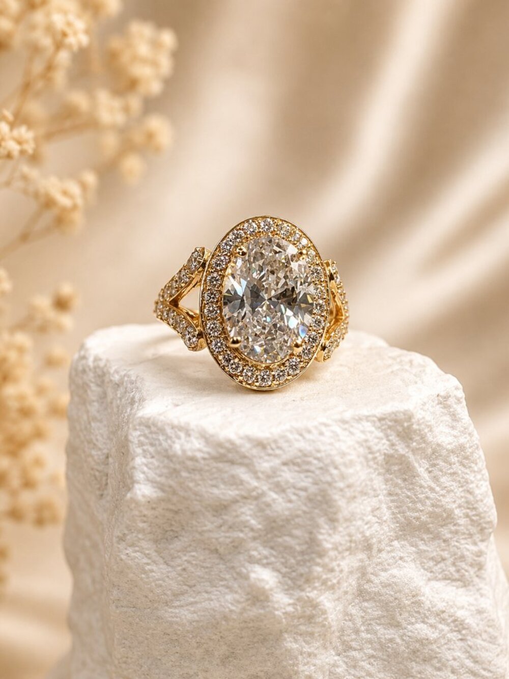 Crystal Grandeur Ring